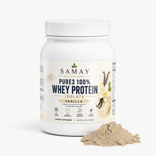 Pure3 100% Whey Protein Isolate (Vanilla)