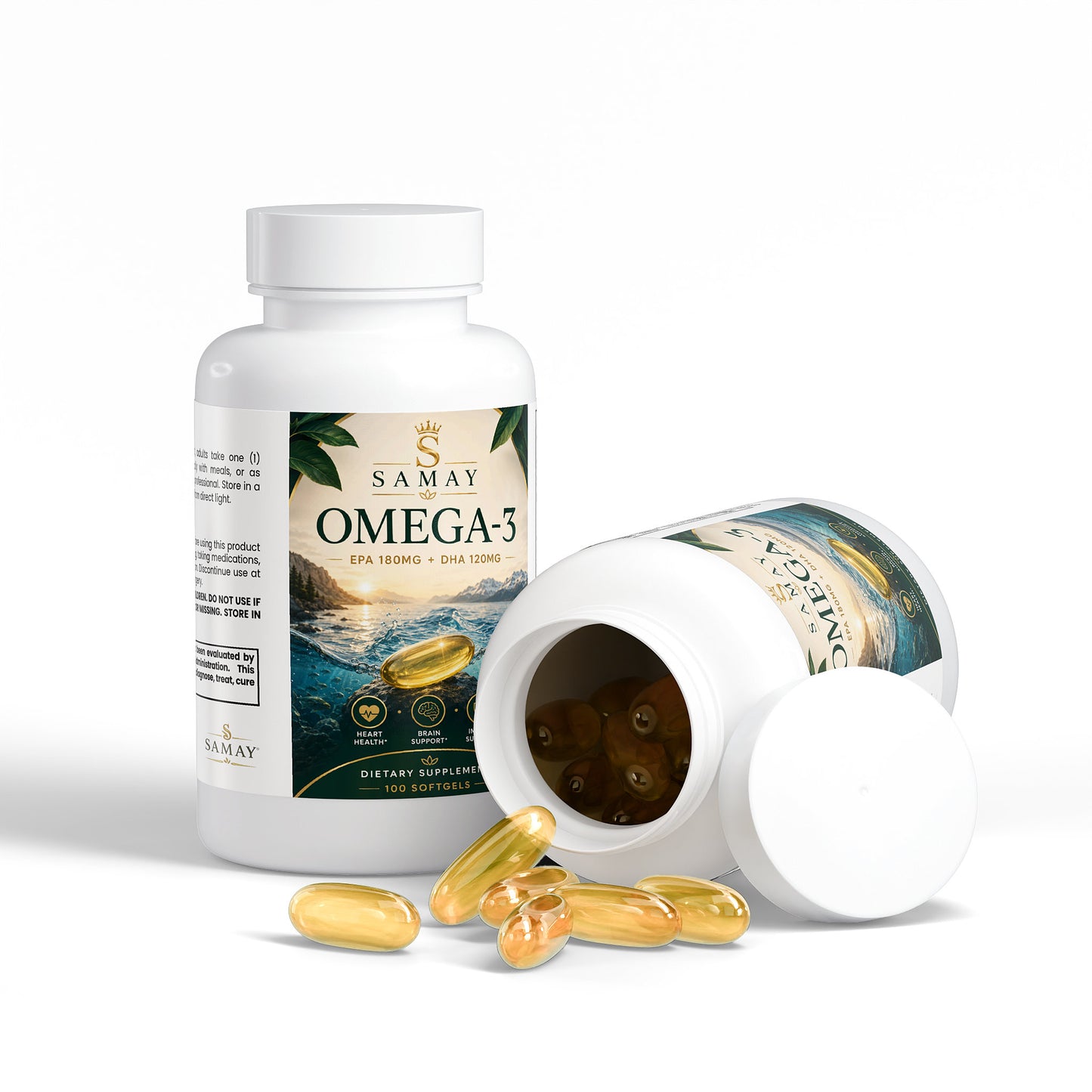 Omega-3 EPA 180mg + DHA 120mg