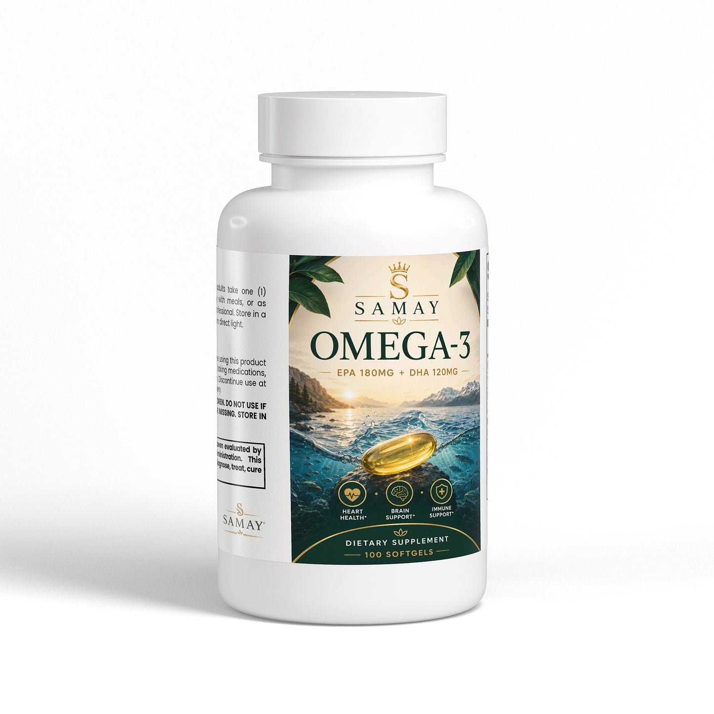 Omega-3 EPA 180mg + DHA 120mg