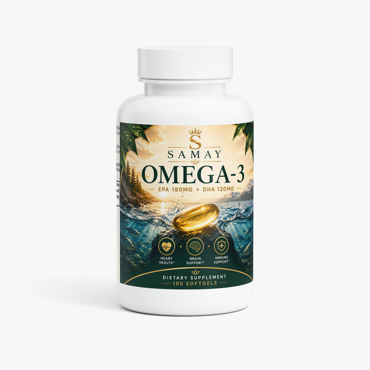 Omega-3 EPA 180mg + DHA 120mg