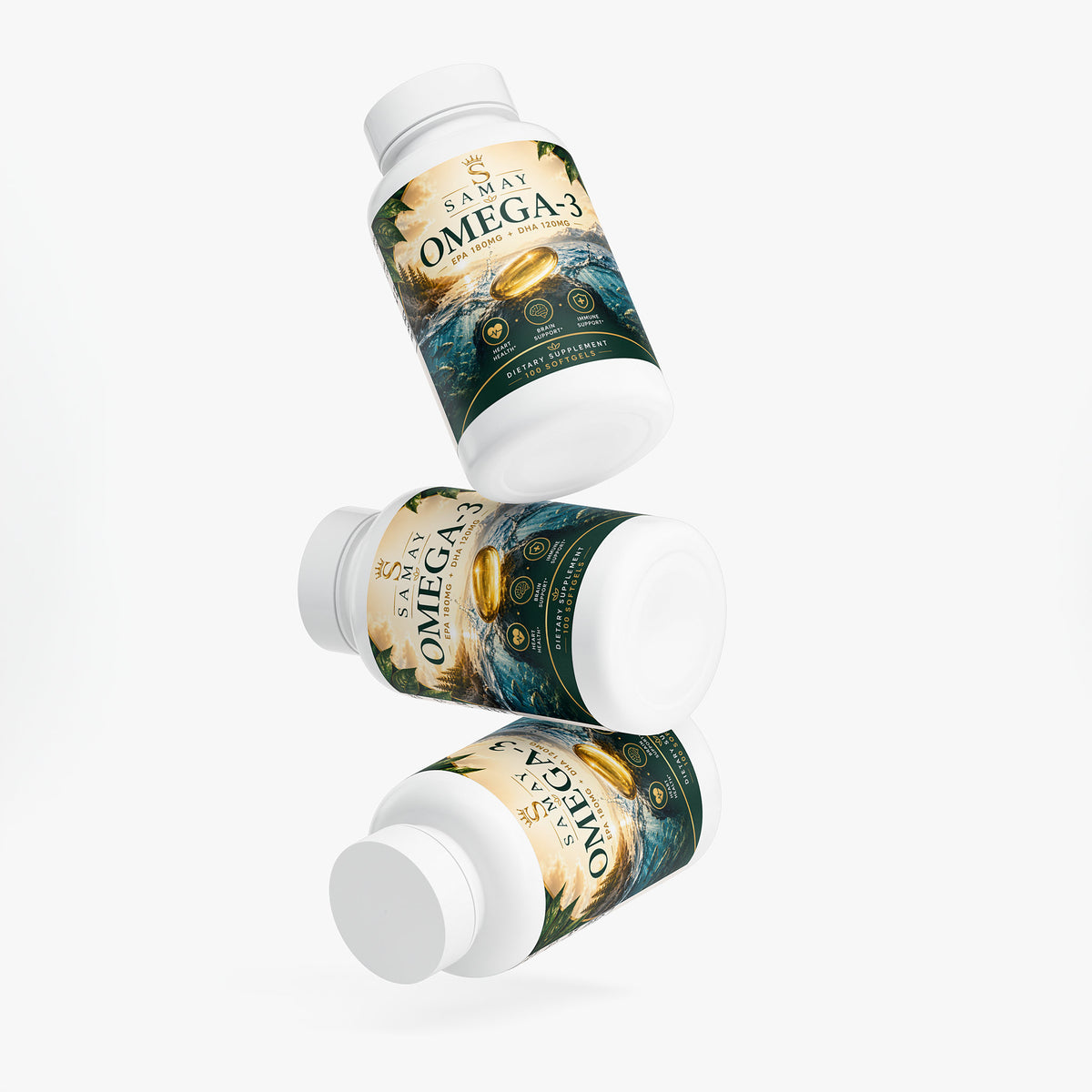 Omega-3 EPA 180mg + DHA 120mg