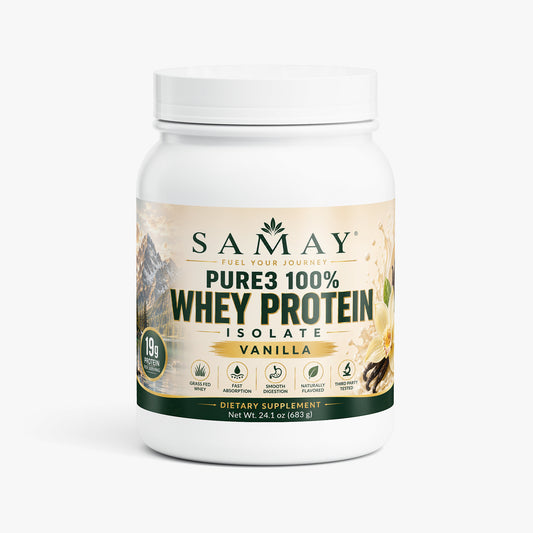 Pure3 100% Whey Protein Isolate (Vanilla)