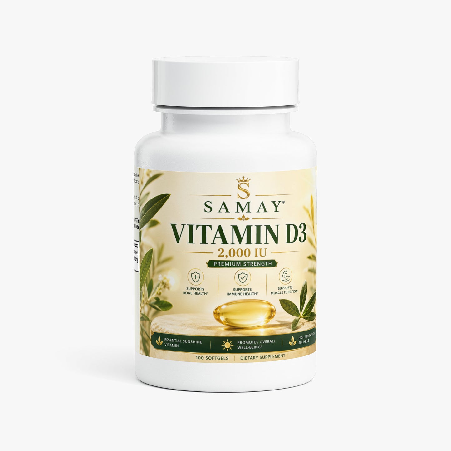 Vitamin D3 2,000 IU