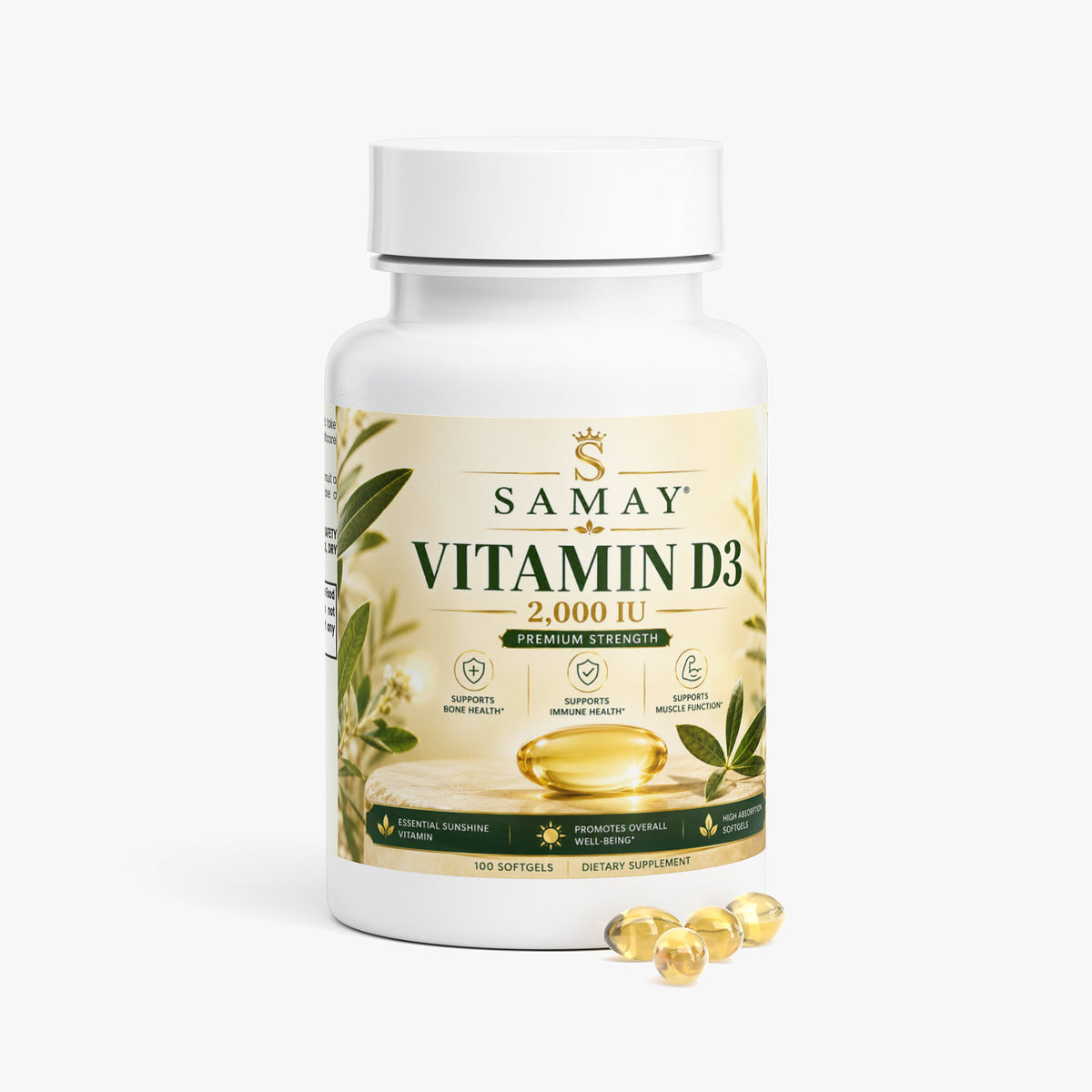 Vitamin D3 2,000 IU