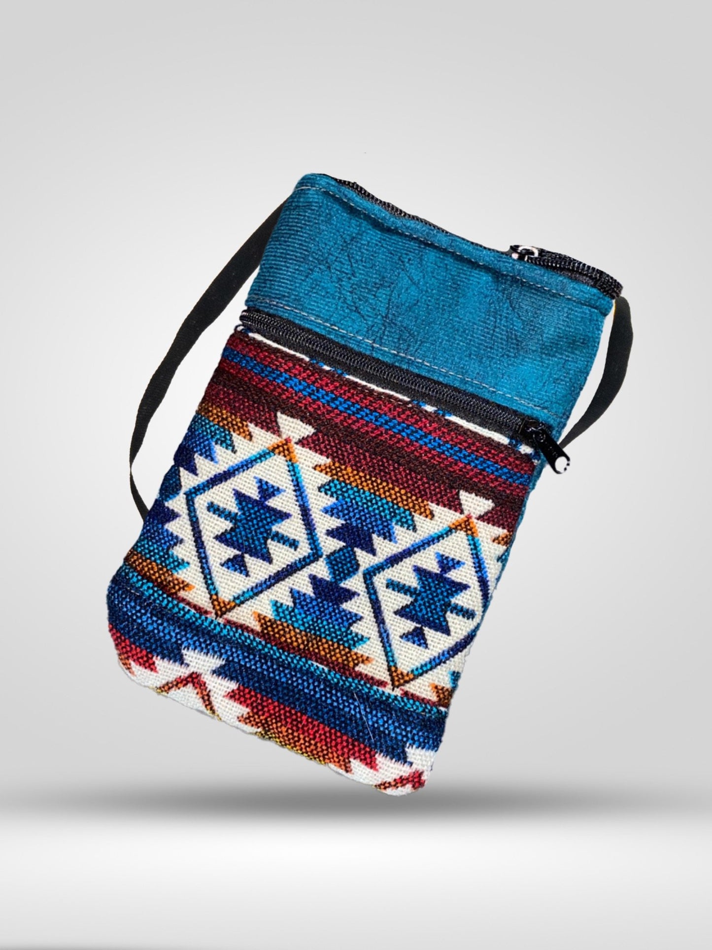 Samay Artisan Alpaca Wool Combo Set Poncho, Backpack & Crossbody Pouch